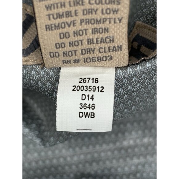 Duluth Trading Co. No-Rainer Waterproof Rain Jacket Men’s M Blue Hooded - Picture 12 of 16